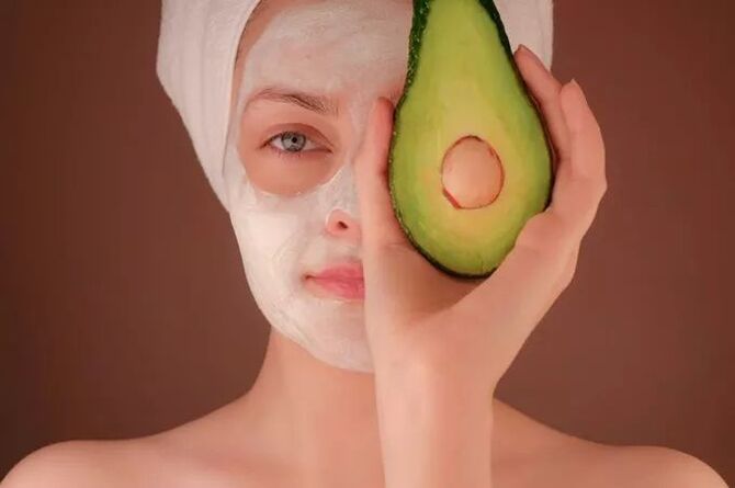 Avocado-Maske zur Verjüngung